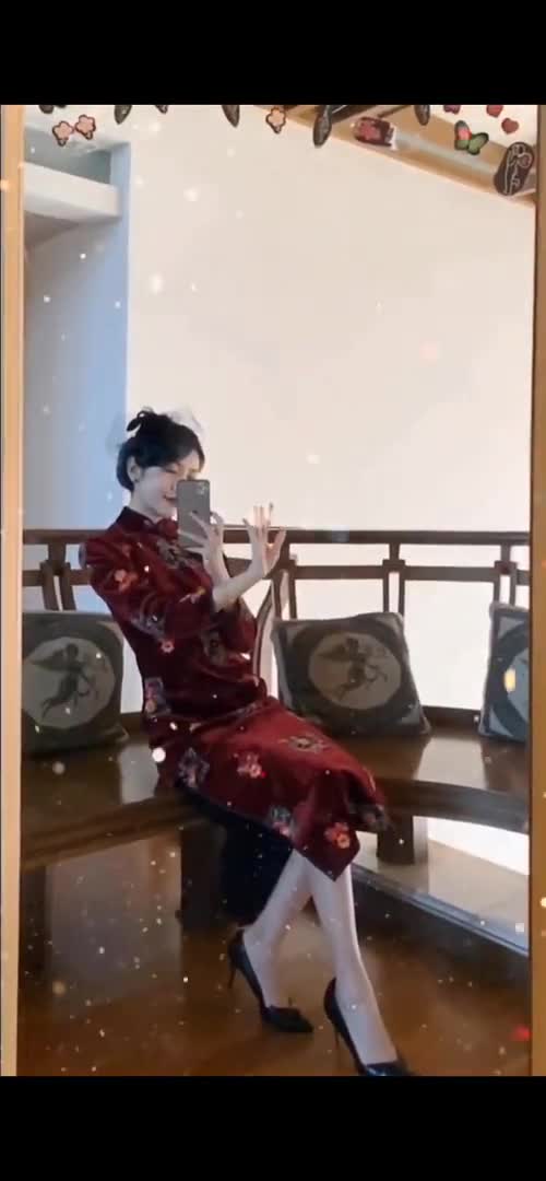 【抖音快手短视频合集】可爱的女孩子和旗袍？笑一个吧功成名就不是目的。❤热门美女合集TikTok China top 10