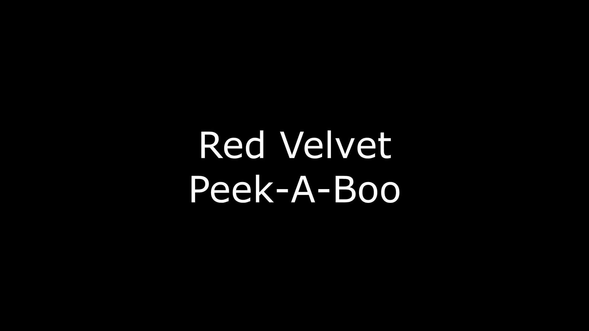 Red Velvet 레드벨벳 피카부 Peek-A-Boo cover dance WAVEYA