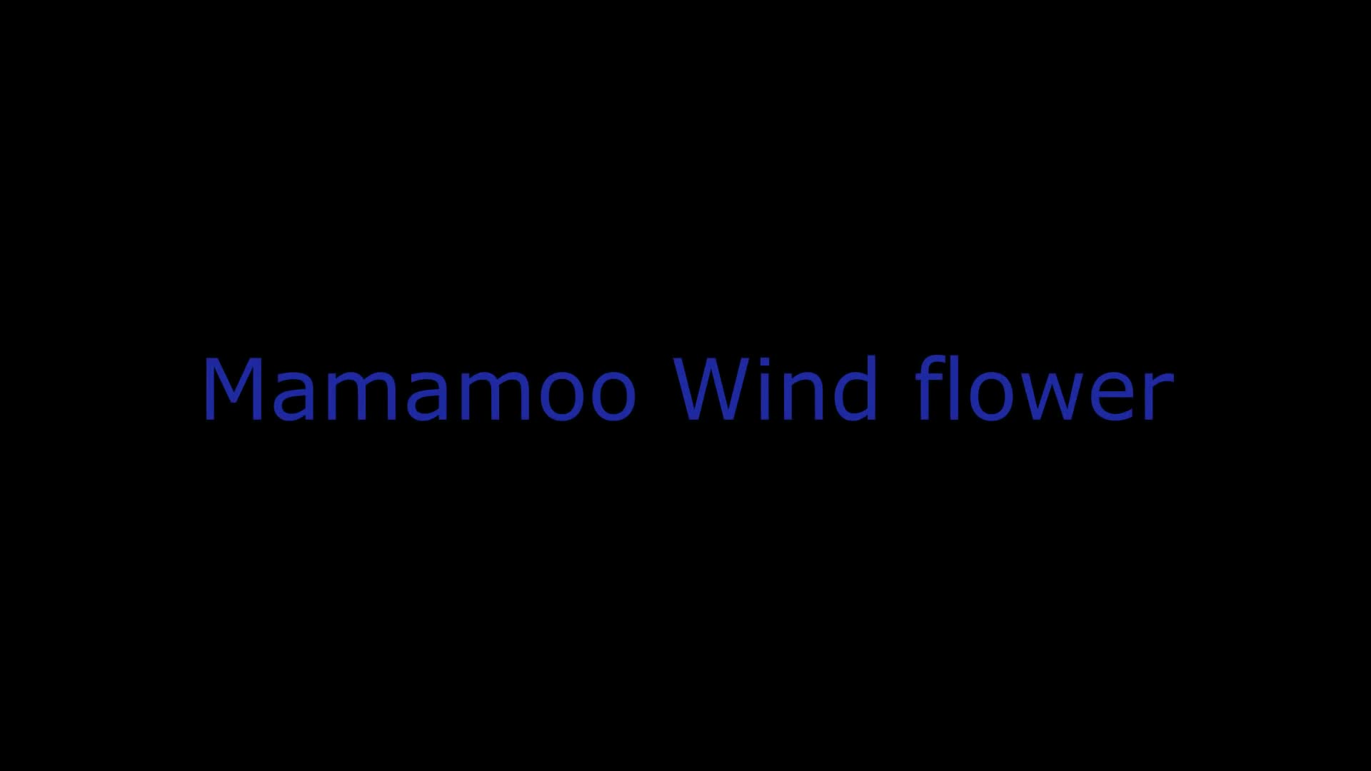 MAMAMOO (마마무) Wind flower Dance cover Waveya