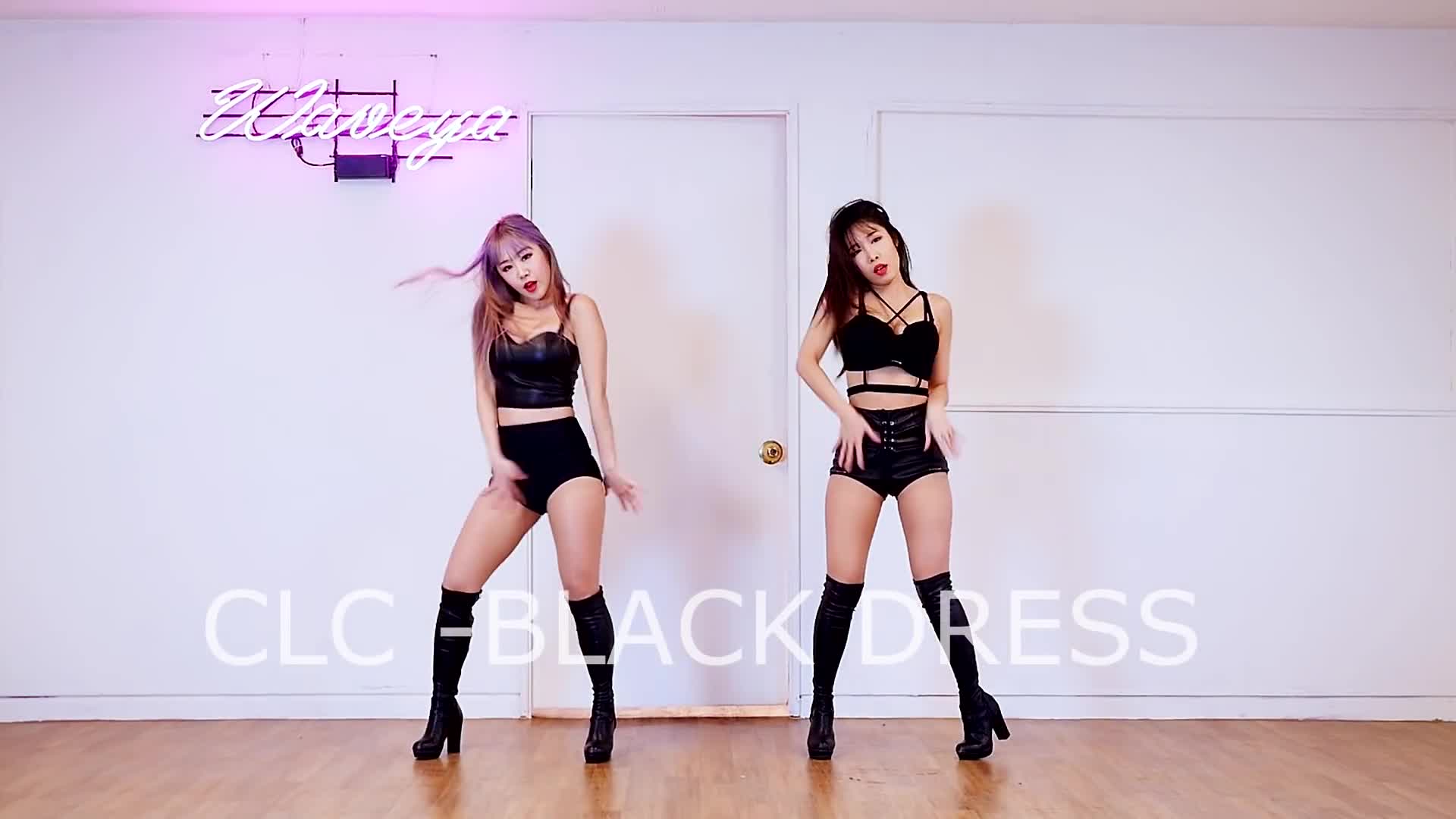 CLC (씨엘씨) BLACK DRESS 블랙 드레스 cover dance WAVEYA 웨이브야