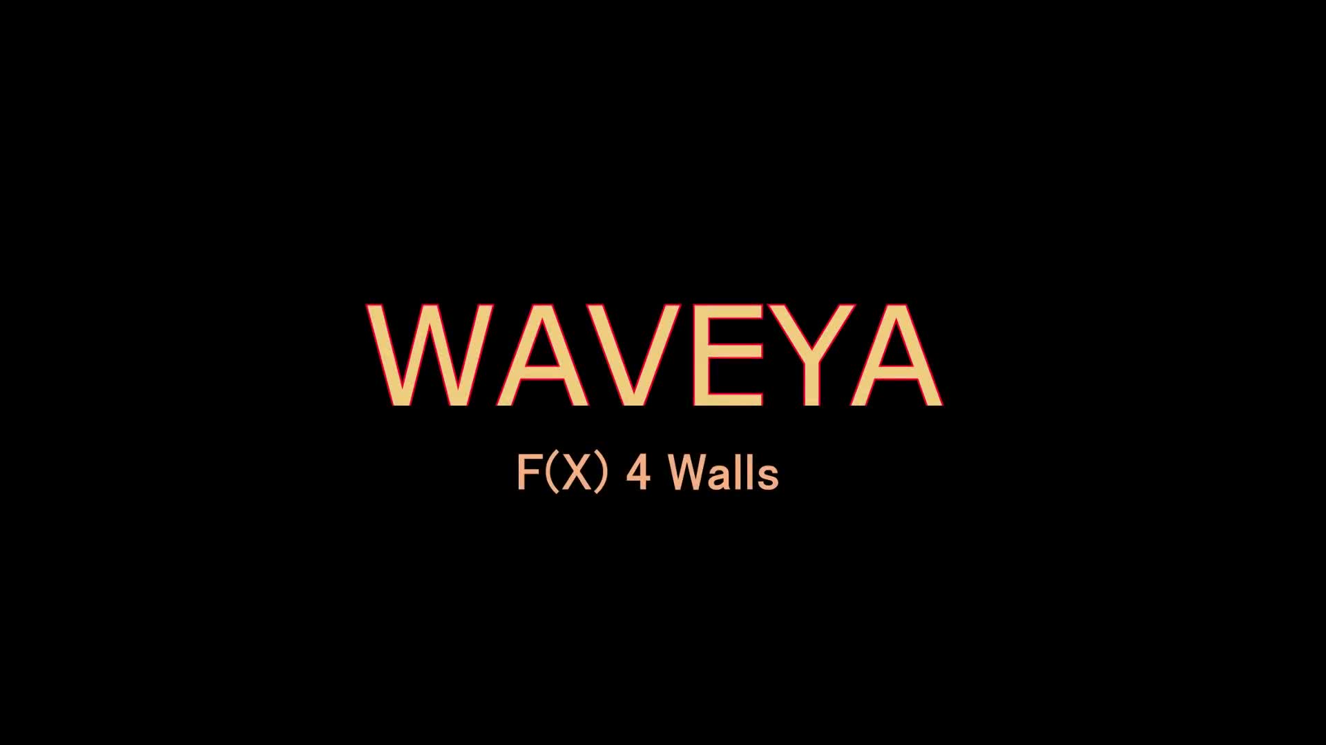 WAVEYA F(x) 에프엑스 4walls cover dance