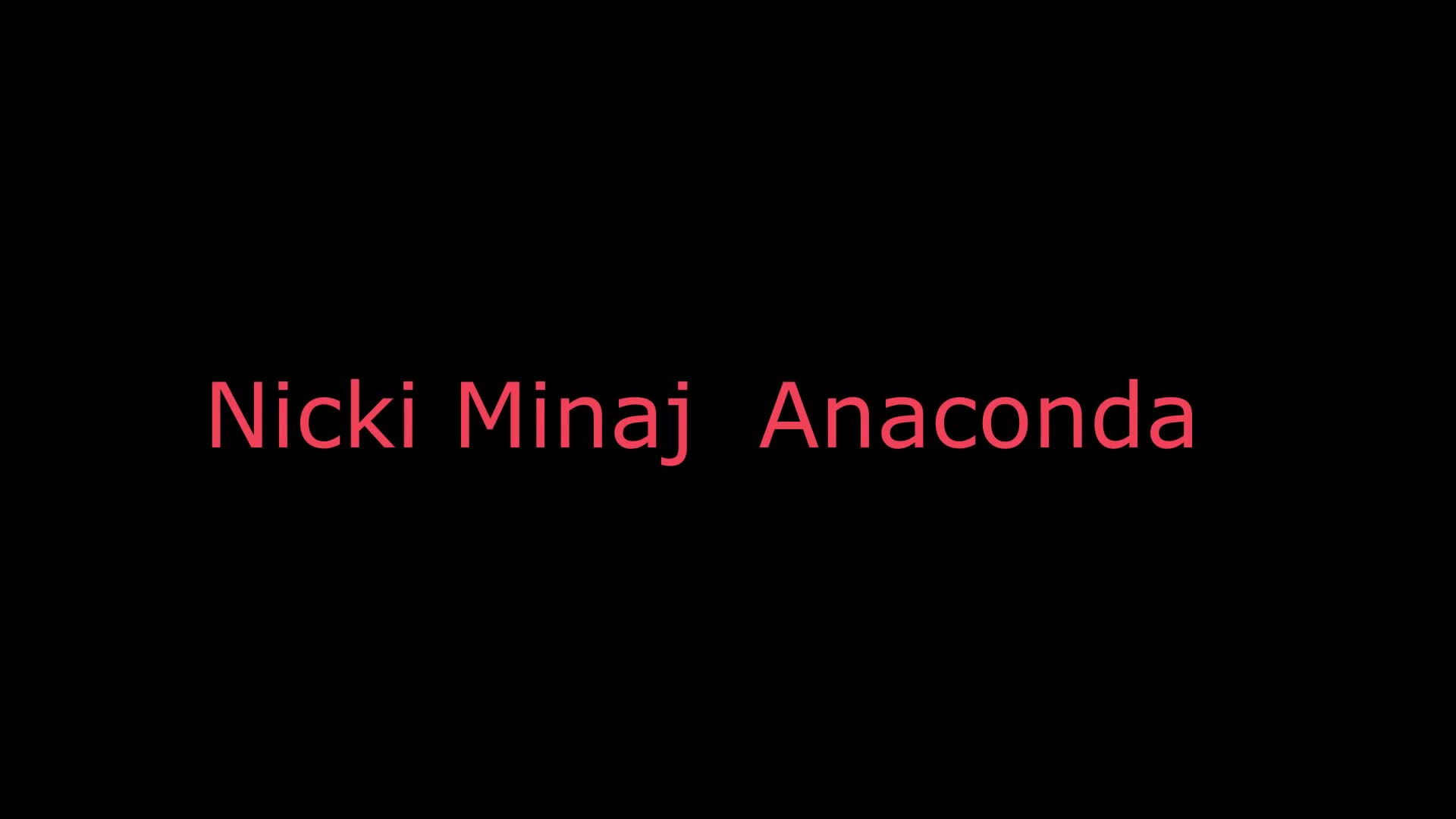 Nicki Minaj – Anaconda 니키미나즈 아나콘다 WAVEYA Twerking