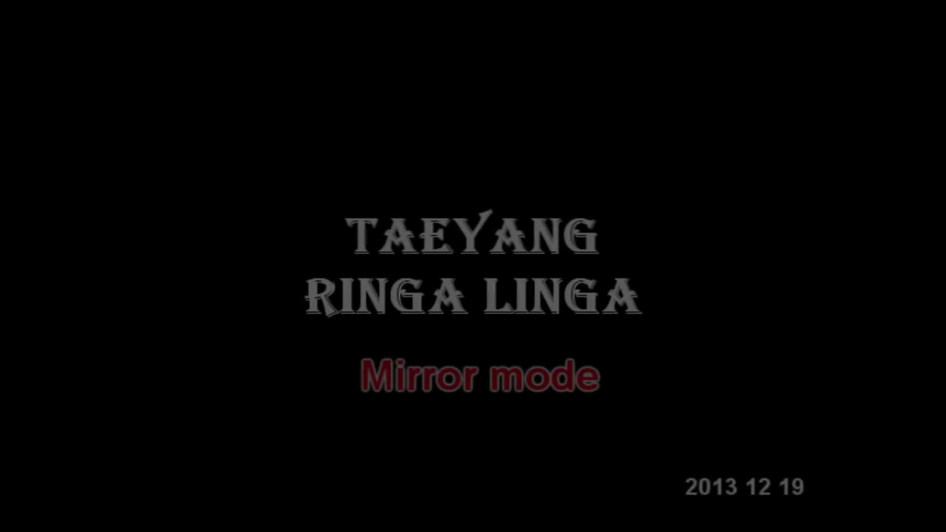 TAEYANG – RINGA LINGA (링가링가) dance cover Mirror mode by Waveya