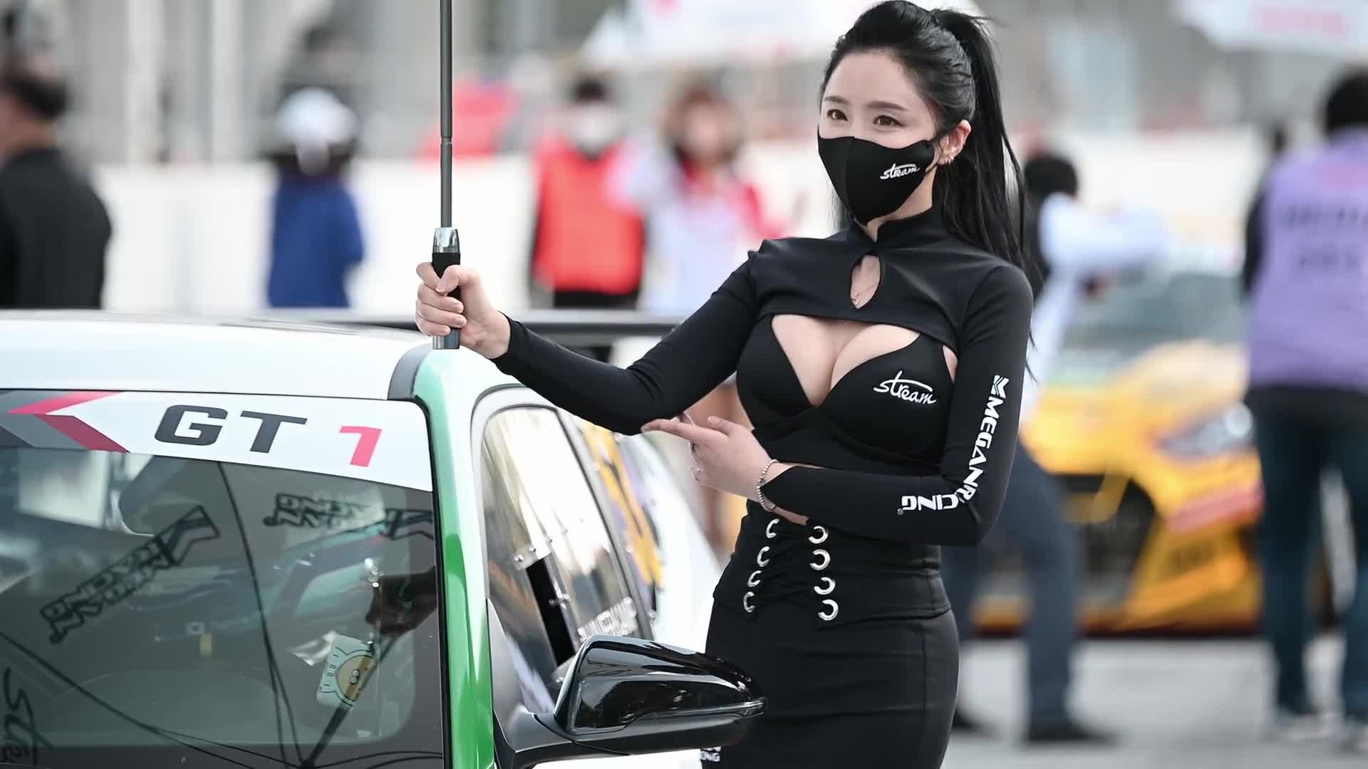 레이싱모델 김하음 Kim haum 211107슈퍼레이스 6전  RACE QUEEN 韓国 レースクイーン gridgirl