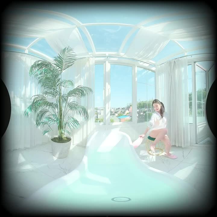 PINK FORESTSunny bath Najung Kim 180 3D VR  김나정의 햇살욕조