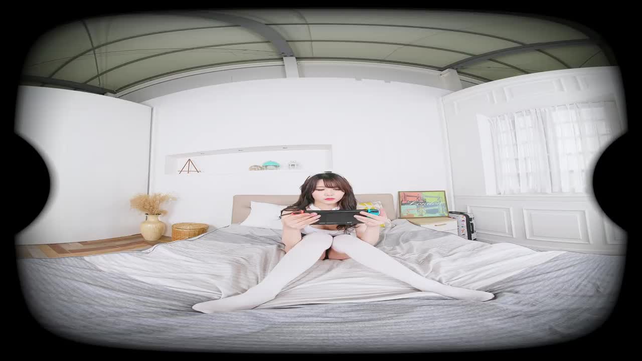[PINK FOREST] Nintendo cat on the bed 180 3D VR Teaser 예림이 그거 닌텐도야!