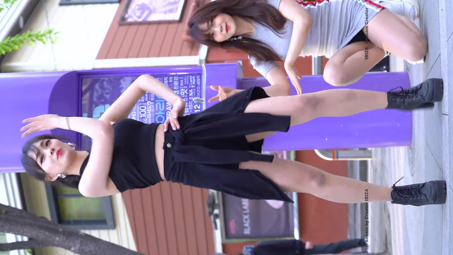 [4K] 댄스팀 클라썸(CLAWSOME) '미리 - 예쁜게 죄 ' 신촌아리수버스킹 190421 @ 직캠 fancam by IBIZA