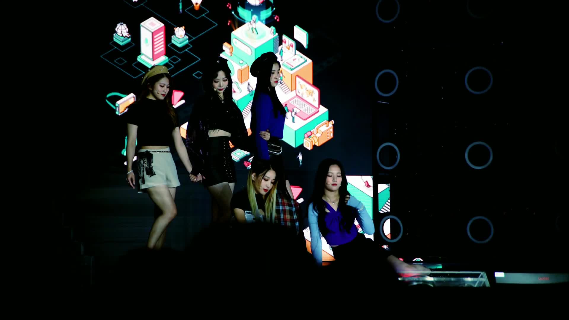 NATURE (네이처) - 어린애 (Girls) 빙빙(Bing Bing) Korea Cultural festival 4k fancam