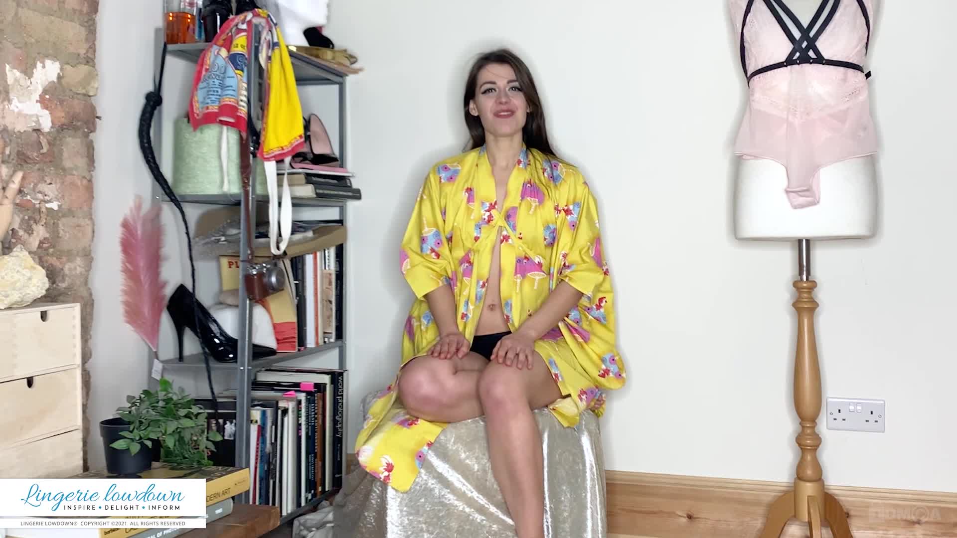Hazel Rae  ASOS Sia floral mesh bra and brief set [PREVIEW]