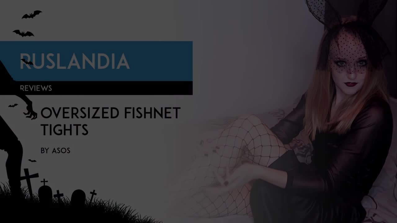 Ruslandia reviews ASOS oversized fishnet tights [PREVIEW]