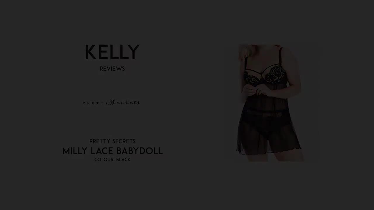Kelly reviews Pretty Secrets Milly lace babydoll [PREVIEW]