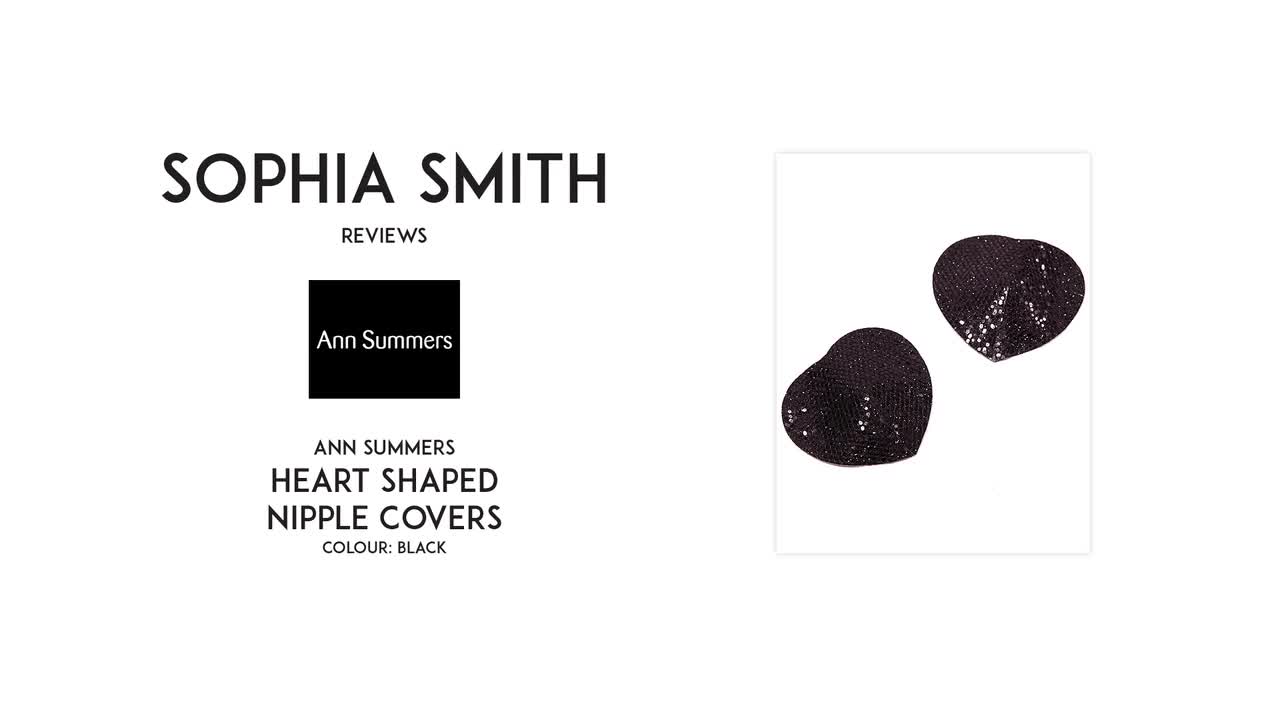 Sophia Smith reviews Ann Summers Heart shaped nipple covers [PREVIEW]