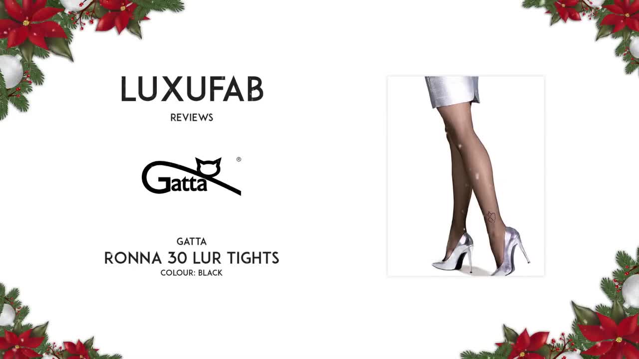 PREVIEW ONLY Luxufab reviews Gatta Ronna 30 lur tights