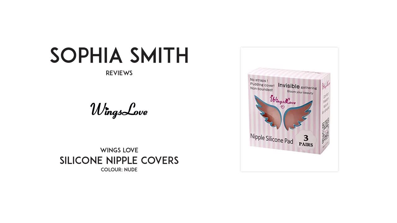 Sophia Smith reviews WingsLove Silicone nipple covers [PREVIEW]