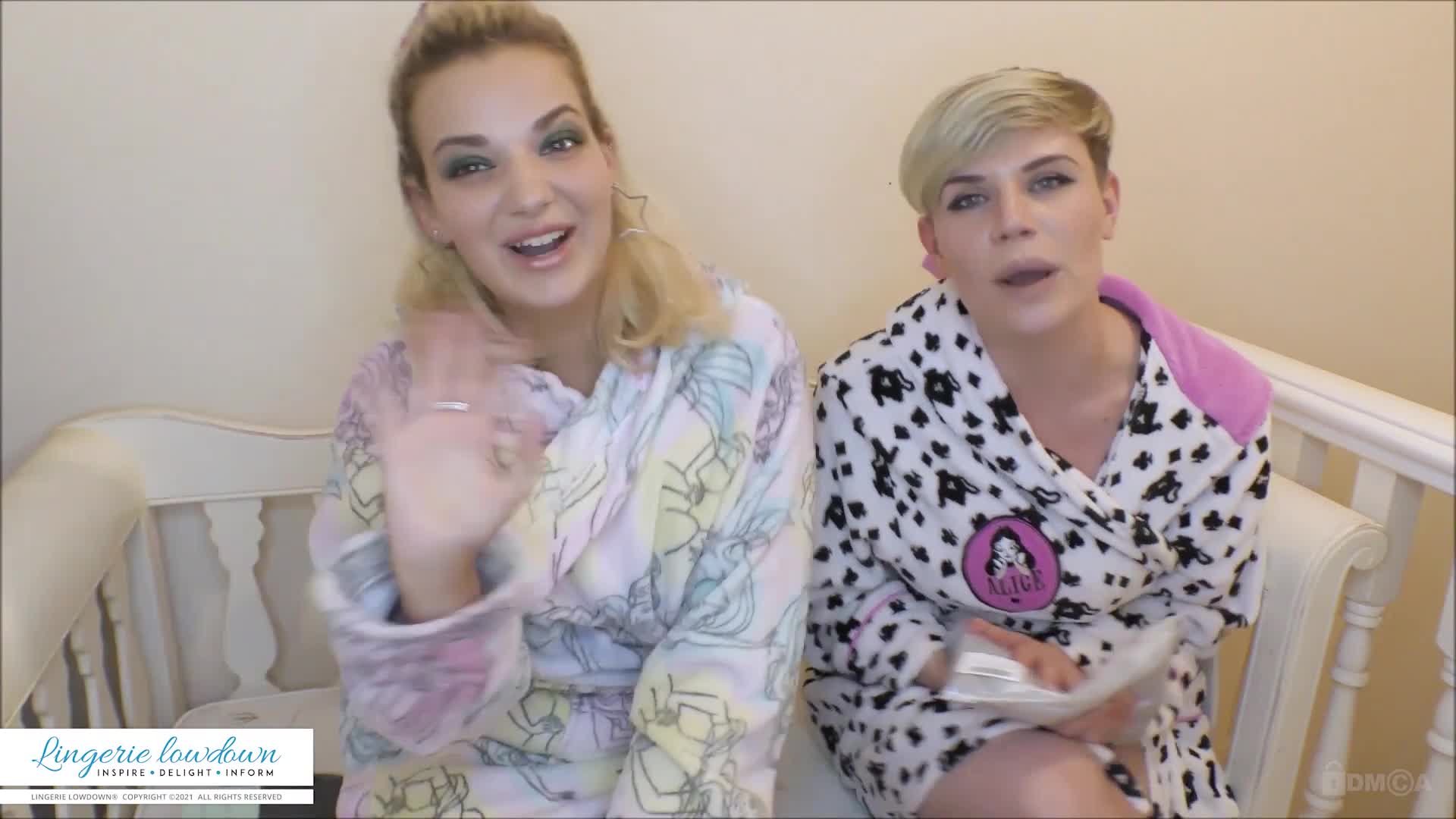 Dolly and Alexandra McCue  Hawiton cotton sleeveless short pyjama sets [PREVIEW]