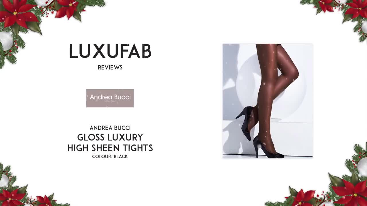 Luxufab  Andrea Bucci gloss luxury high sheen tights [PREVIEW]