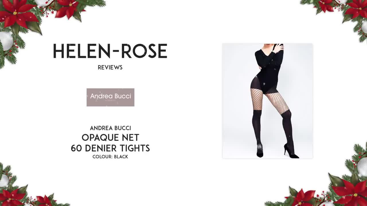 PREVIEW ONLY Helen Rose reviews Andrea Bucci opaque net 60 denier tights