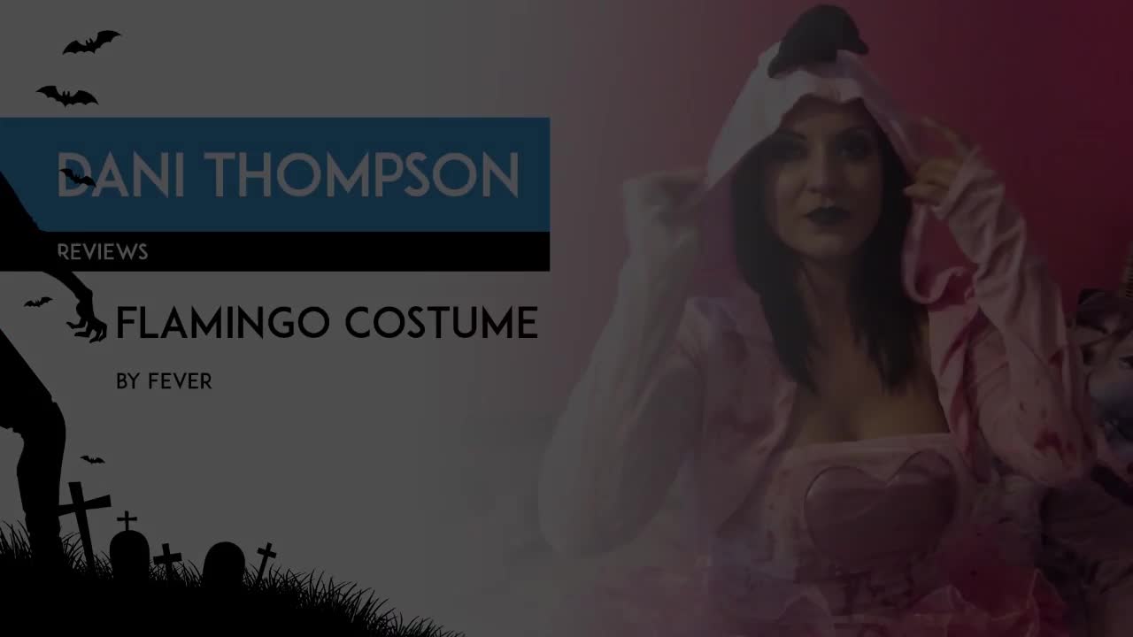 HALLOWEEN PREVIEW ONLY Dani Thompson reviews Fever flamingo costume