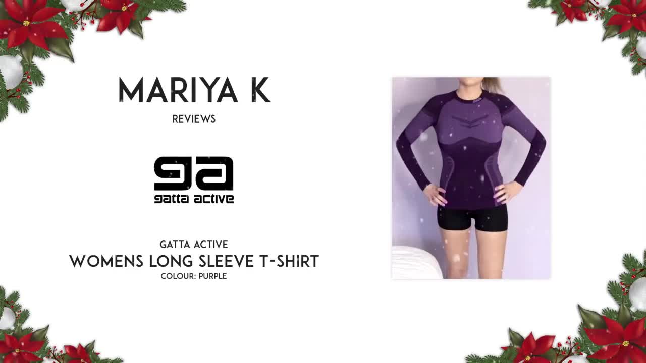 Mariya K reviews Gatta Active womens long sleeve t shirt [PREVIEW]
