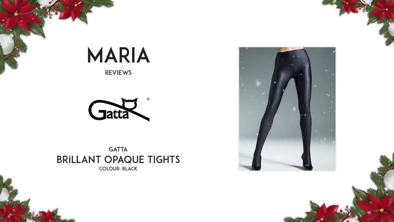 Maria reviews Gatta Brillant opaque tights [PREVIEW]