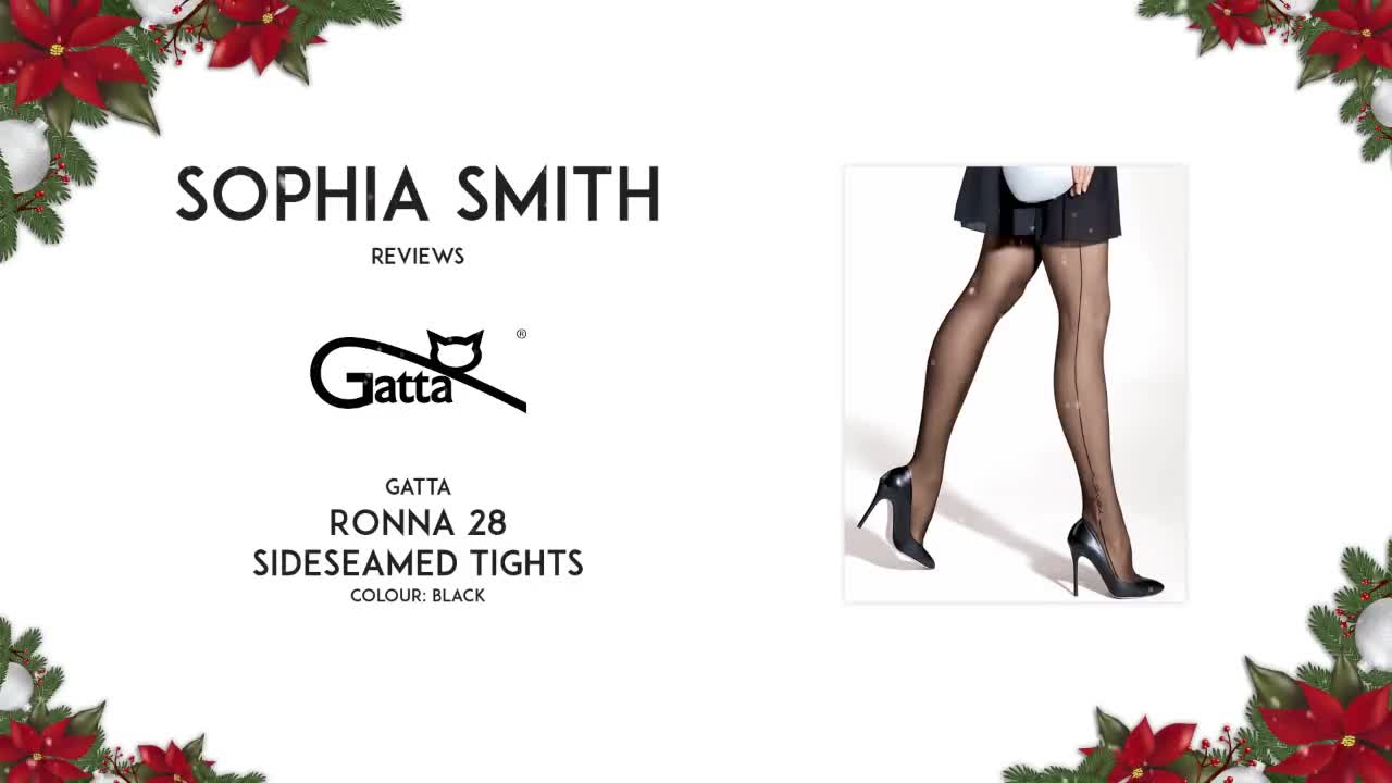 PREVIEW ONLY Sophia Smith reviews Gatta Ronna 28 sideseamed tights