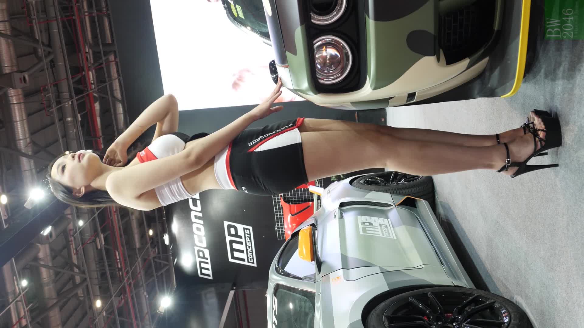[4K] CAS 改裝車展  China Auto Salon 2019 – Racing Model 레이싱모델 車模 29 (Mobile Version)