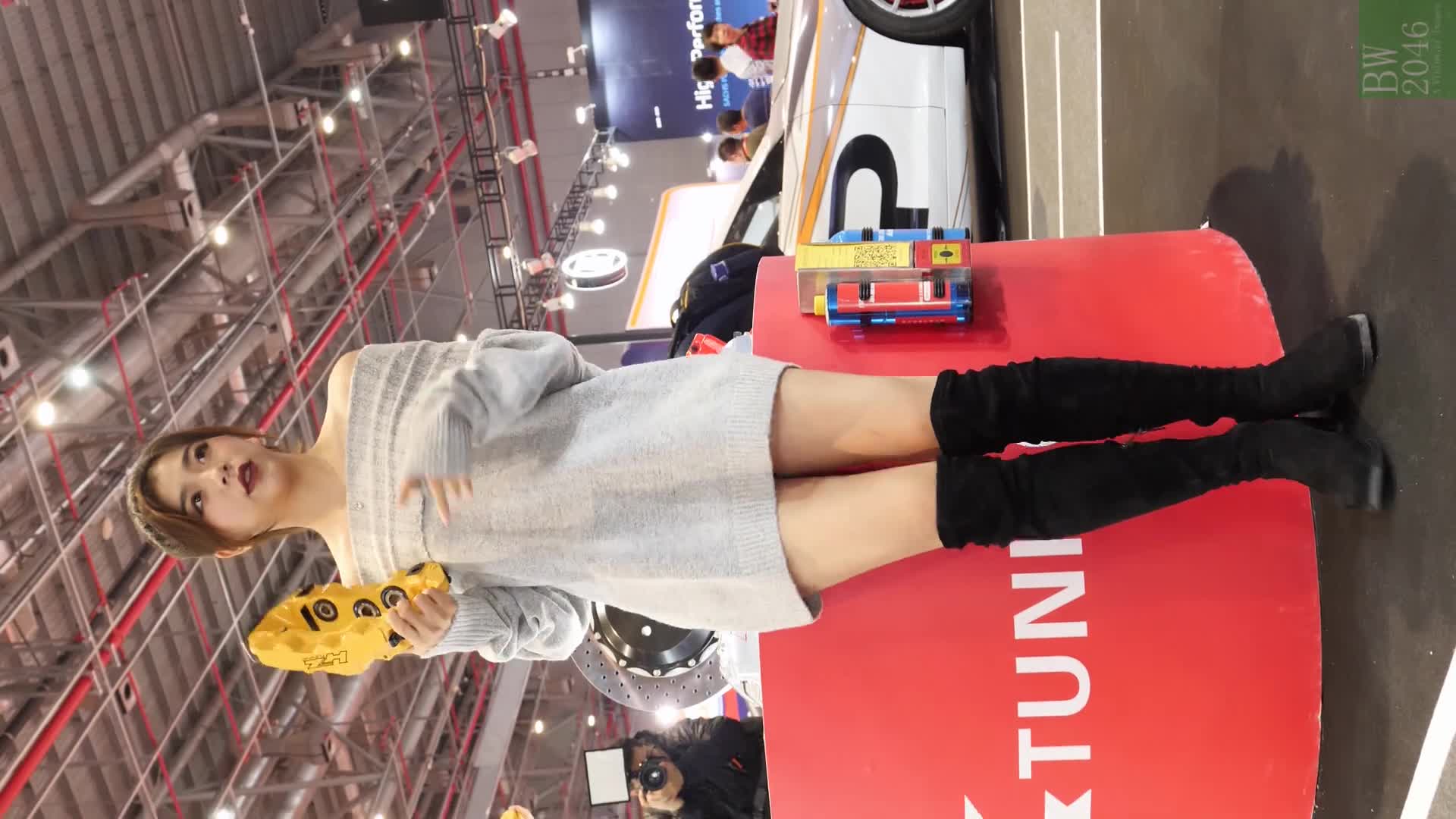 [4K] CAS 改裝車展  China Auto Salon 2019 – Racing Model 車模 27 @ HZ Tuning (Mobile Version)