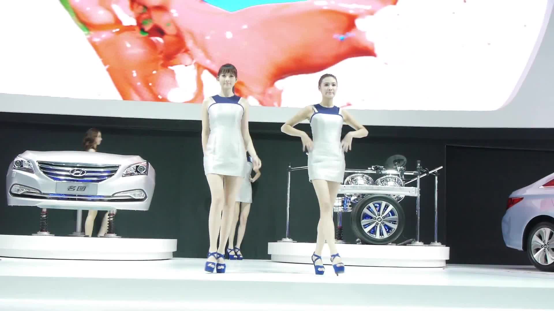 廣州車展 2013 – 北京現代 Hyundai – 車模騷