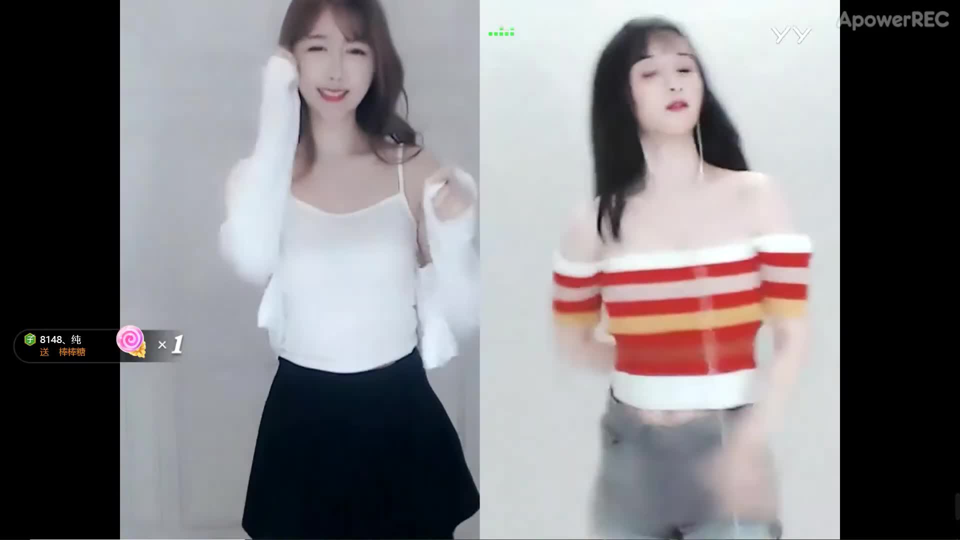 YY主播-波波和卡卡-双倍快乐-sexy dancing