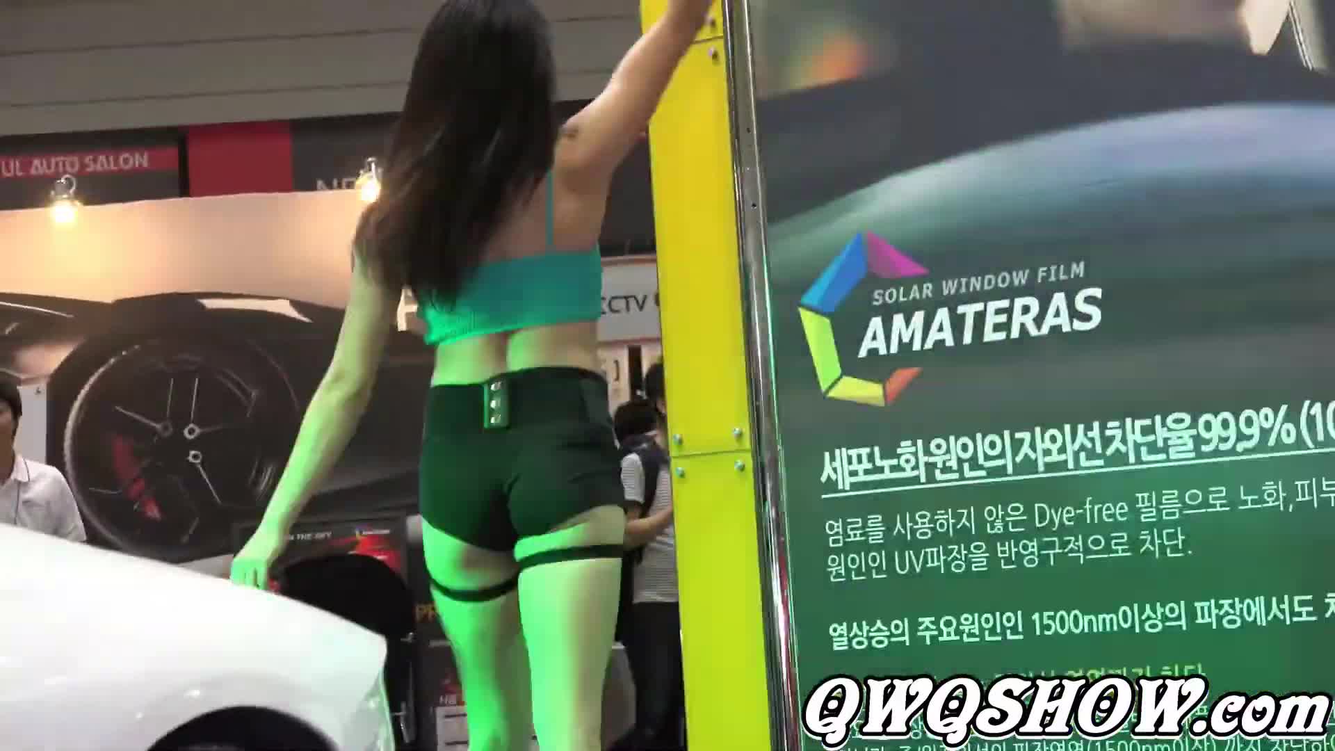 【2017서울오토살롱】AMATERAS Pole Dance Show(1) 劈腿 & Seoul Auto Salon 2017