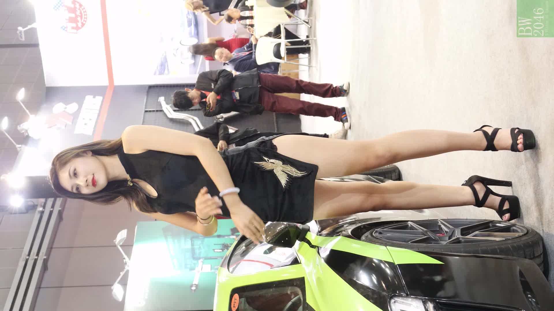 [4K] CAS 改裝車展  China Auto Salon 2019 – Racing Model 레이싱모델 車模 38 @ RAVIZE Wheels (Horizontal)