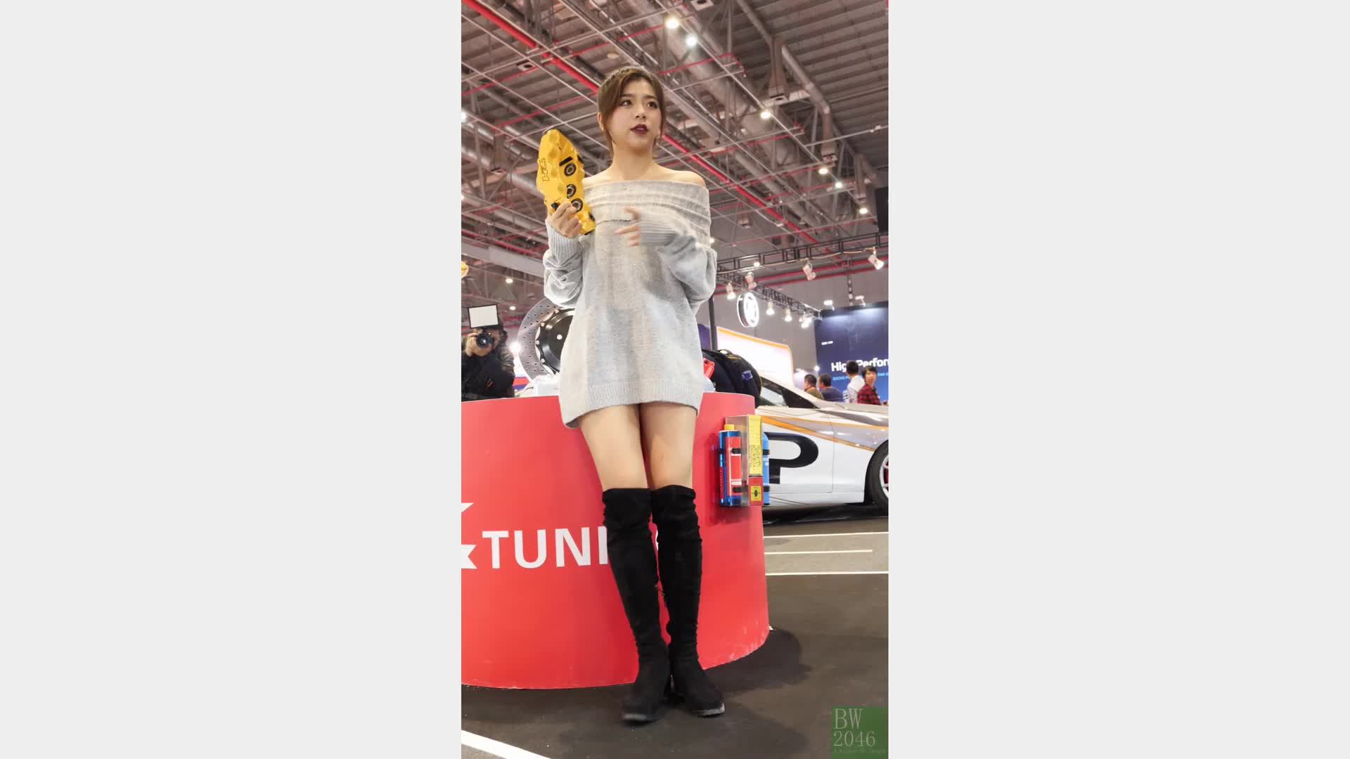 [4K] CAS 改裝車展  China Auto Salon 2019 – Racing Model 車模 27 @ HZ Tuning (Desktop Version)