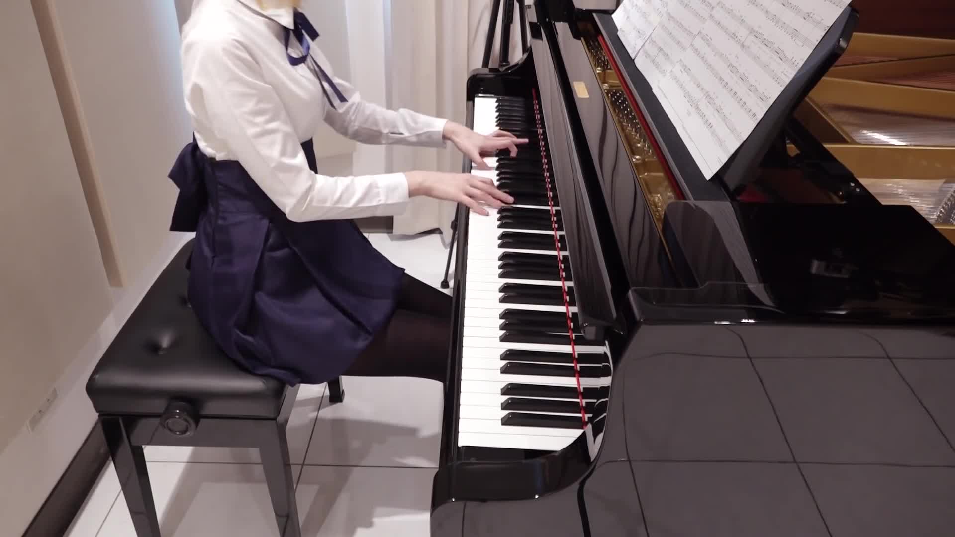 FateZero OP1 oath sign LiSA フェイトゼロ [ピアノ]