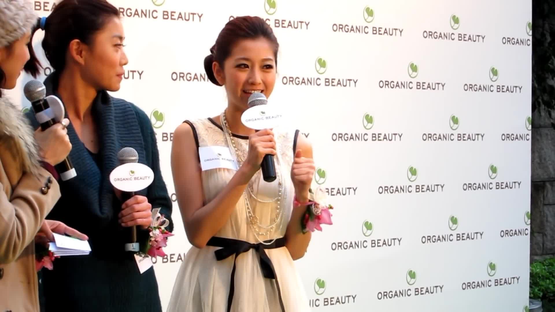 陳自瑤、阿雪、江卓儀 – 分享環保心得 @ Organic Beauty 新店開幕