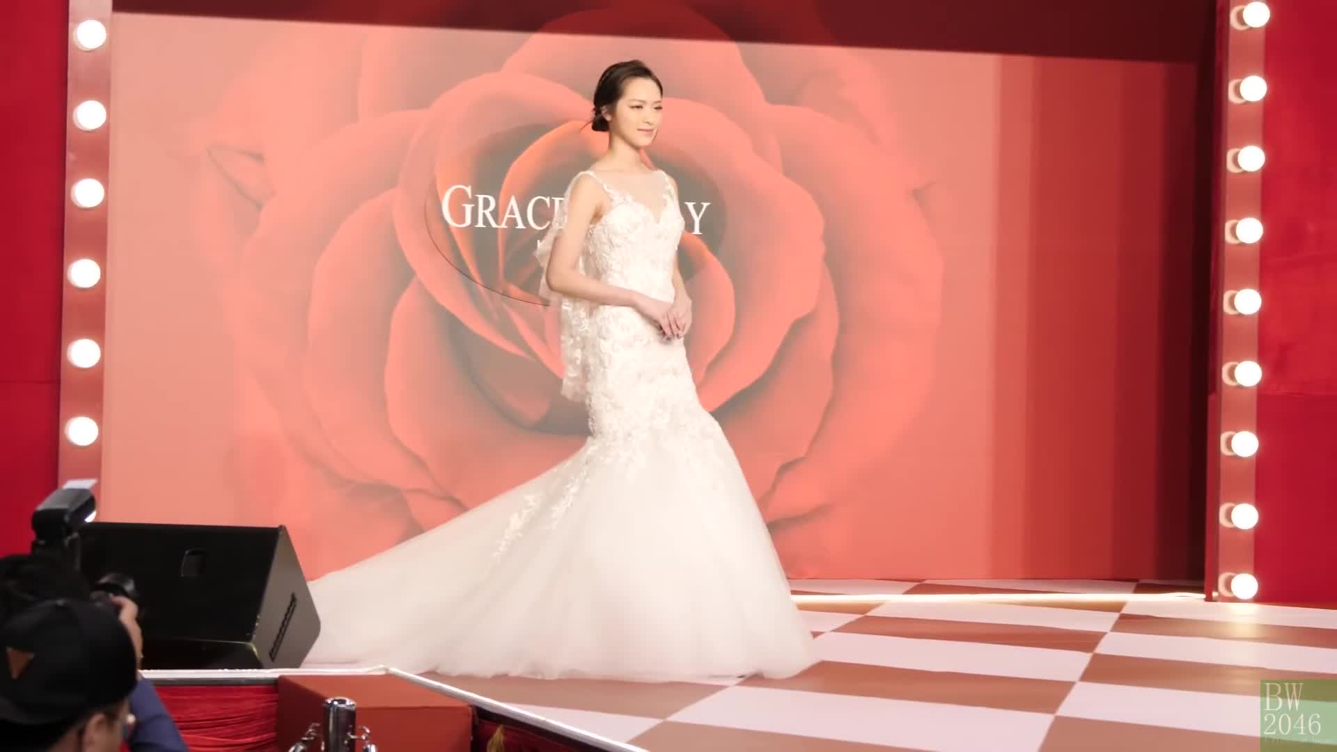 馮盈盈 Crystal Fung - Grace Kelly Korea 01 @ 婚紗展