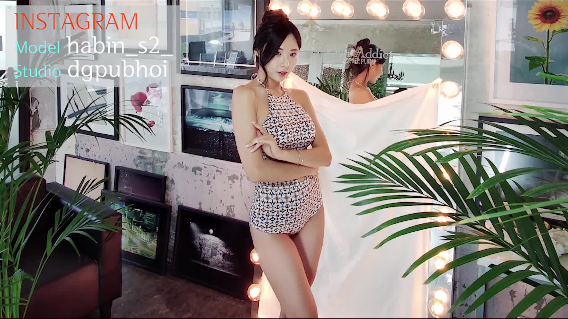 하빈 K-pop girl group Photo Shoot Live Compilation 15 Korean Model HaBin 모델 촬영회 스케치 영상
