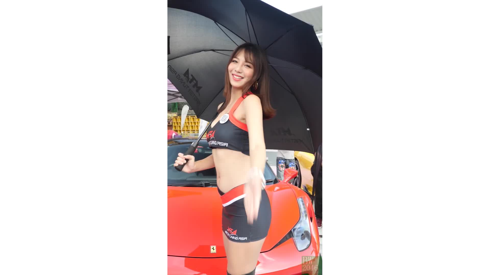 鄧舒凡 (舒凡多多 Ally) - Racing Model 레이싱모델 車模 車展女模 01 @ 香港汽車節 Hong Kong Auto Festival 2019 (Vertical)